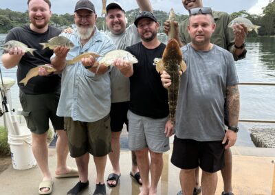A large group trip A team building experience with lots of laughs, heaps of banter and some great fish caught. I clean your catch and bag it up. This may suit you.